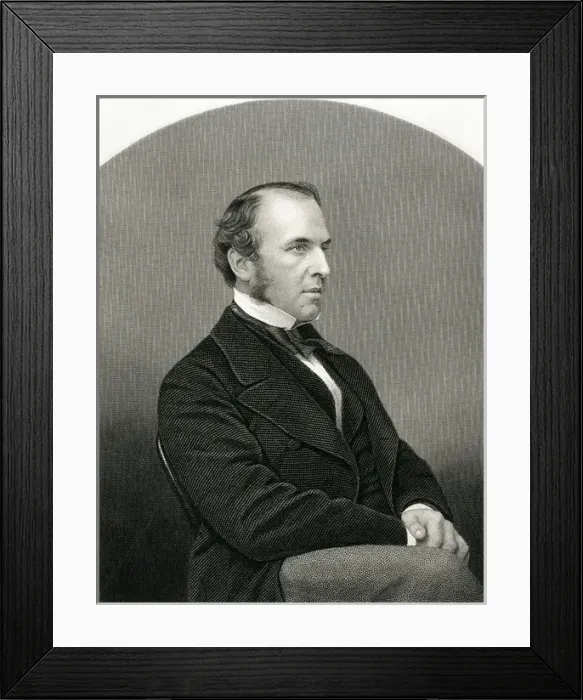 Framed Print : C J Viscount Canning Framed Print : C J Viscount Canning