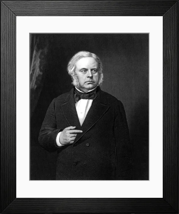 Framed Print : John Bright / Holl Framed Print : John Bright / Holl