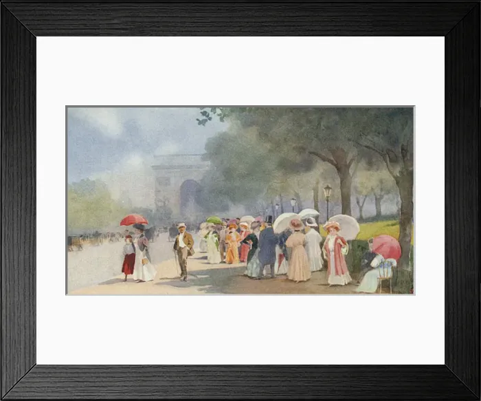 Framed Print : Paris / Bois De Boulogne Framed Print : Paris / Bois De Boulogne