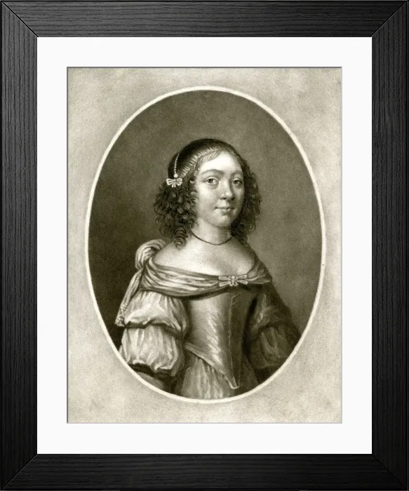 Framed Print : Charlotte Ctess Derby Framed Print : Charlotte Ctess Derby