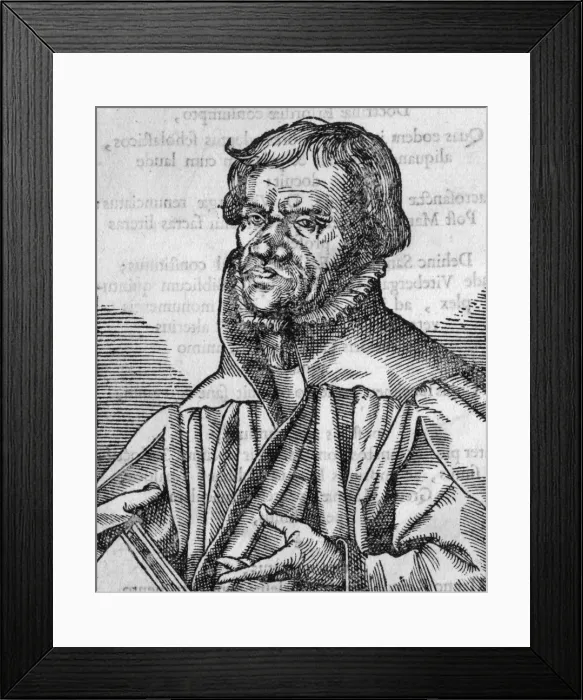 Framed Print : PAUL EBER German Protestant theologian and hebrew scholar Date: 1511 - 1569 Framed Print : PAUL EBER German Protestant theologian and hebrew scholar Date: 1511 - 1569