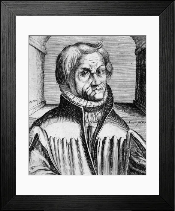 Framed Print : Paul Eber / Hondius Eng Framed Print : Paul Eber / Hondius Eng