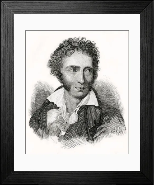 Framed Print : Ugo Foscolo Framed Print : Ugo Foscolo
