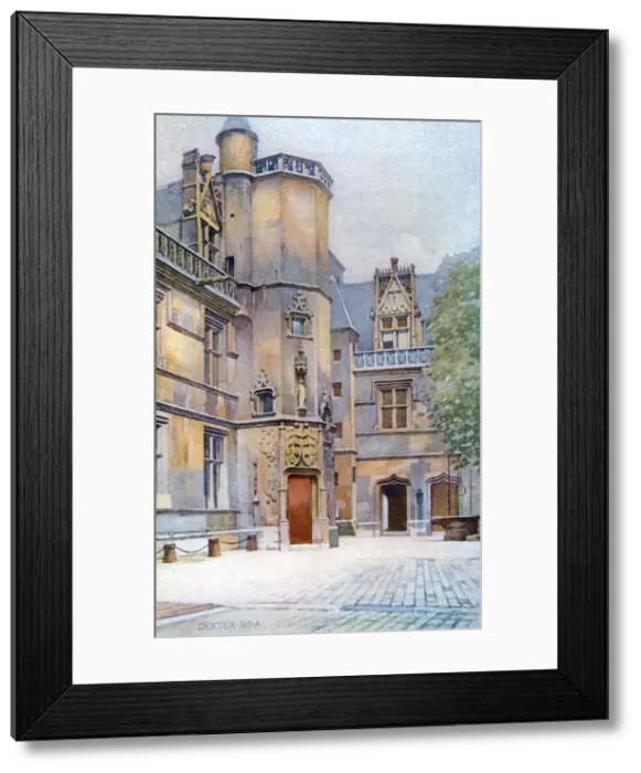 Framed Print : Paris / Musee Cluny 1909 Framed Print : Paris / Musee Cluny 1909