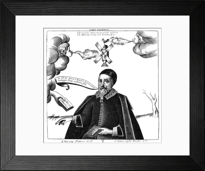 Framed Print : John Goodwin Caricature Framed Print : John Goodwin Caricature
