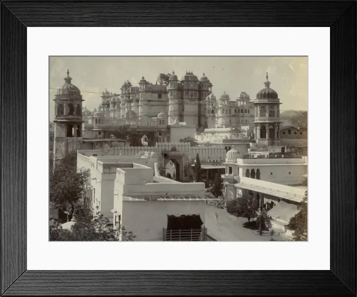 Framed Print : City Palace, Udaipur, in western India Framed Print : City Palace, Udaipur, in western India