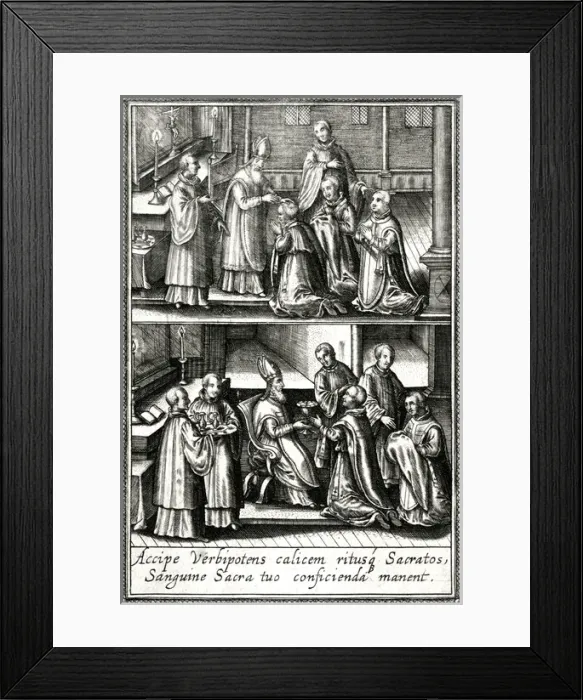 Framed Print : Edmund Geninges Mass Framed Print : Edmund Geninges Mass