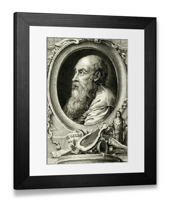 Framed Print : Giov. Battista Gelli Framed Print : Giov. Battista Gelli