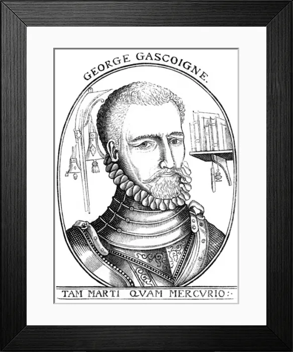 Framed Print : George Gascoigne Framed Print : George Gascoigne