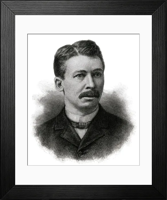 Framed Print : Joel Chandler Harris Framed Print : Joel Chandler Harris