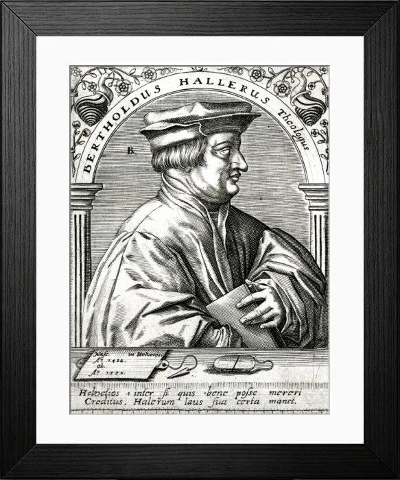 Framed Print : Berthold Haller Framed Print : Berthold Haller