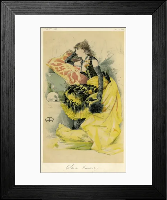 Framed Print : Sarah Bernhardt Framed Print : Sarah Bernhardt