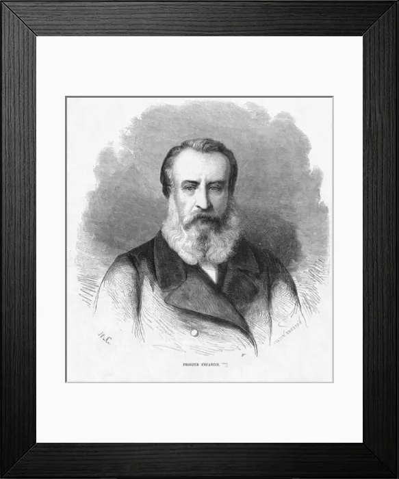 Framed Print : Bart. Prosper Enfantin Framed Print : Bart. Prosper Enfantin