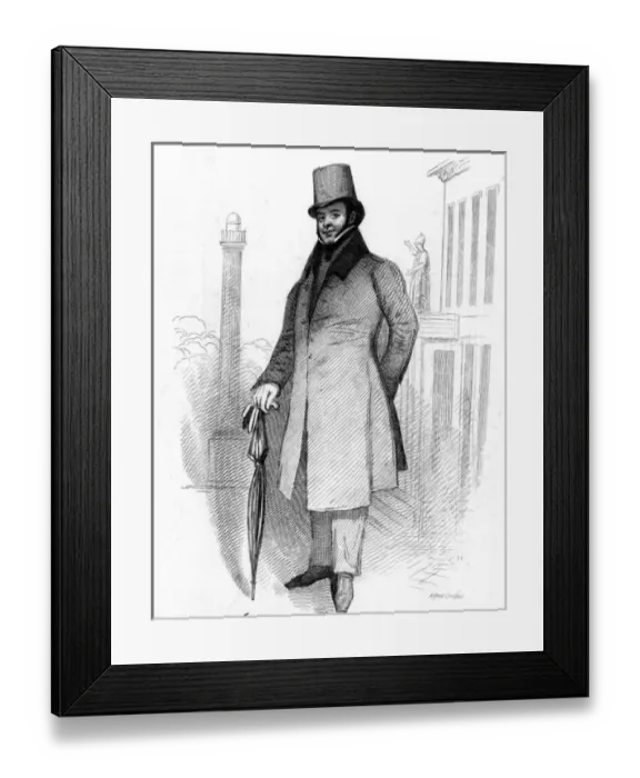 Framed Print : Theodore Hook (Maclise) Framed Print : Theodore Hook (Maclise)