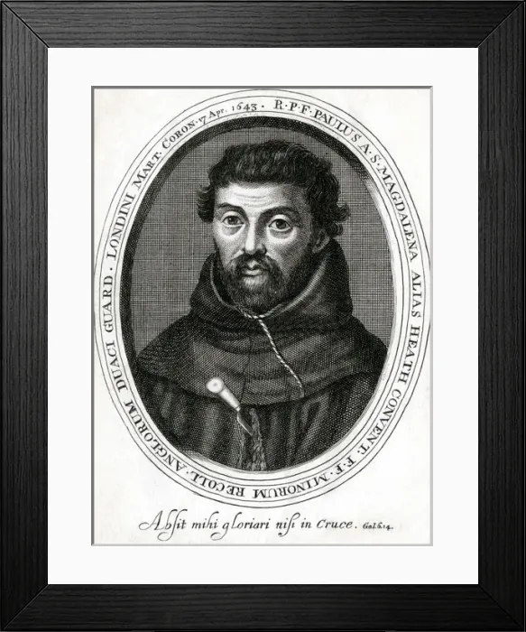 Framed Print : Henry Heath, Martyr Framed Print : Henry Heath, Martyr