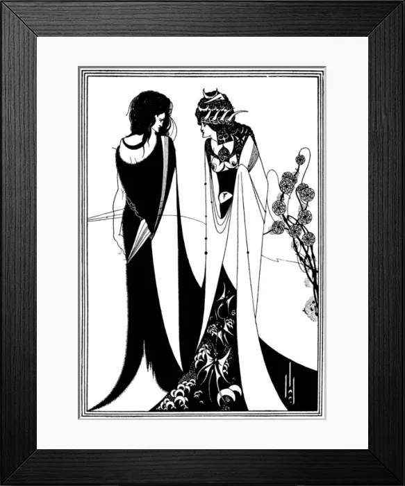 Framed Print : Play / Wilde / Beardsley Framed Print : Play / Wilde / Beardsley