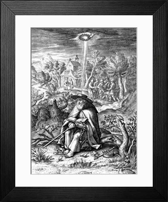 Framed Print : Saint Judocus Framed Print : Saint Judocus