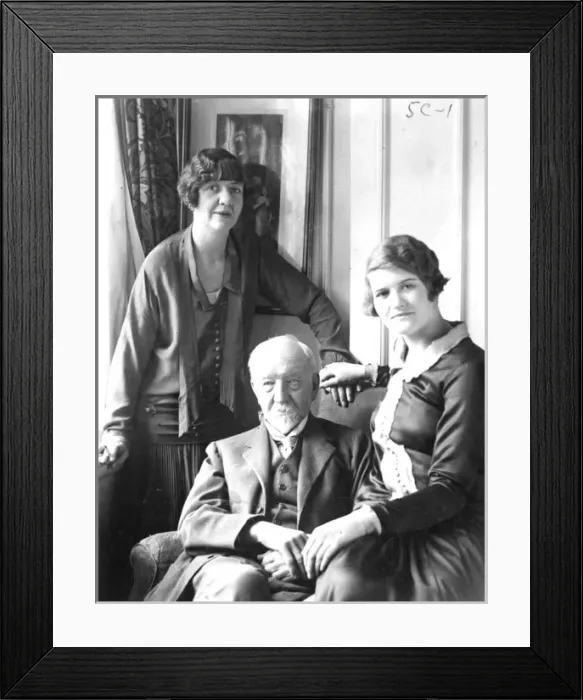 Framed Print : H a Jones and Family Framed Print : H a Jones and Family