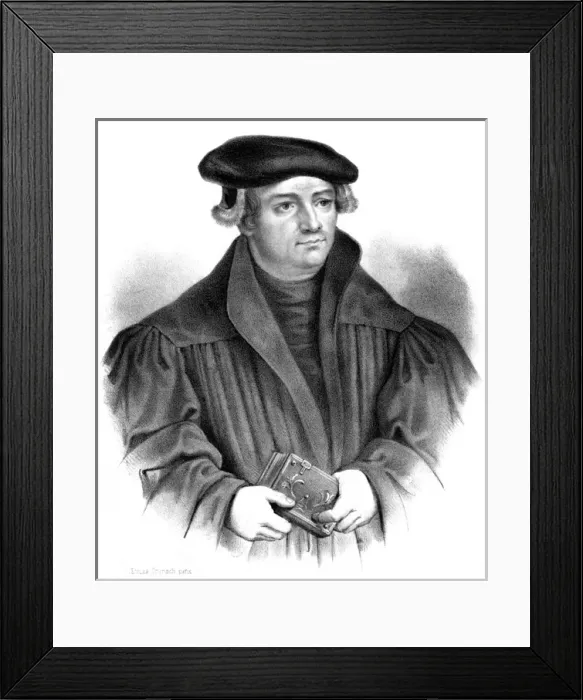 Framed Print : Justus Jonas Framed Print : Justus Jonas