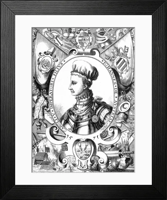 Framed Print : Don Juan of Austria - 2 Framed Print : Don Juan of Austria - 2