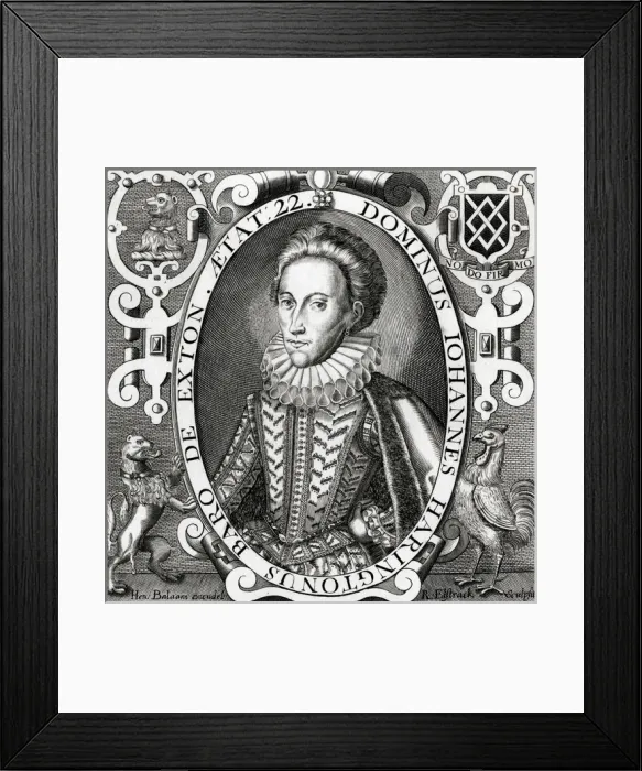 Framed Print : John Harington of Exton Framed Print : John Harington of Exton
