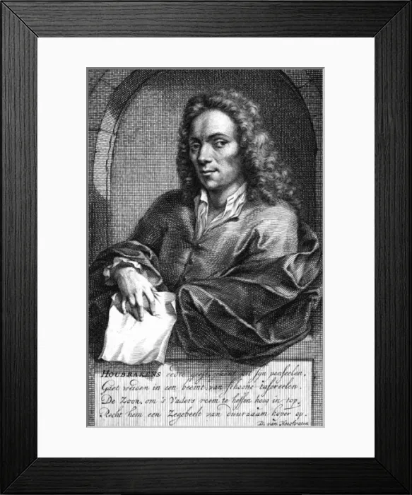 Framed Print : Jacob Houbraken Framed Print : Jacob Houbraken