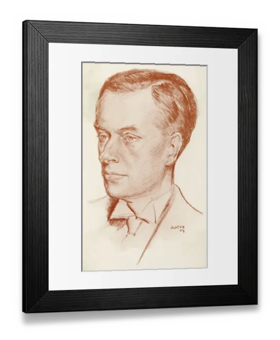 Framed Print : E V KNOX. Edmund George Valpy KNOX writer Date: 1881 - 1971 Framed Print : E V KNOX. Edmund George Valpy KNOX writer Date: 1881 - 1971