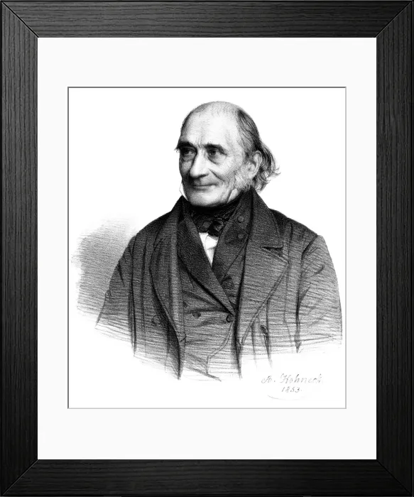 Framed Print : Christian August Brandis Framed Print : Christian August Brandis
