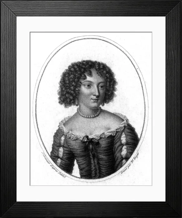 Framed Print : Louise De LA Valliere Framed Print : Louise De LA Valliere