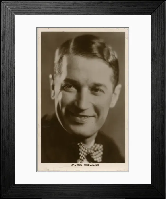 Framed Print : Maurice Chevalier Framed Print : Maurice Chevalier