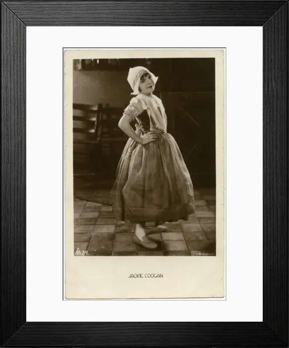 Framed Print : Jackie Coogan as Girl Framed Print : Jackie Coogan as Girl