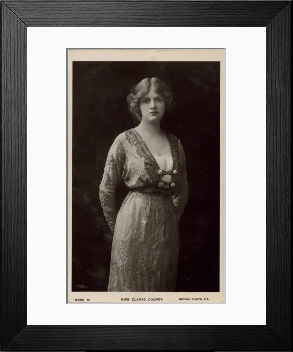 Framed Print : Gladys Cooper Framed Print : Gladys Cooper