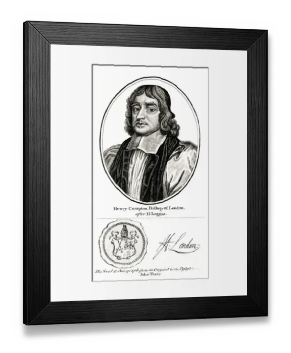 Framed Print : Bishop Henry Compton Framed Print : Bishop Henry Compton