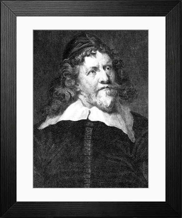 Framed Print : Inigo Jones / Vandyck Framed Print : Inigo Jones / Vandyck