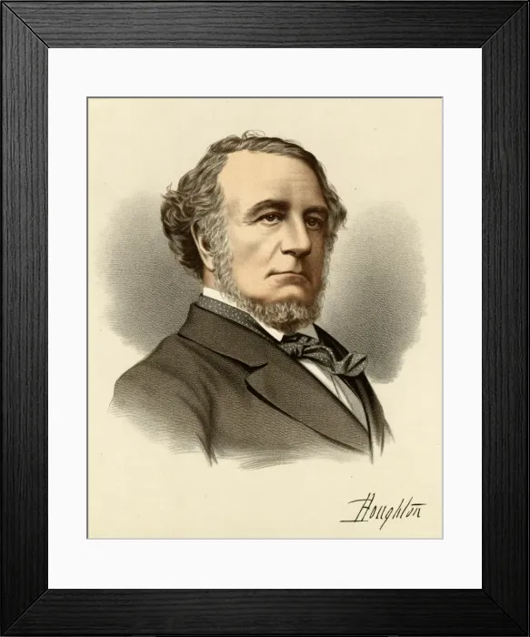 Framed Print : Richard Monckton Milnes Framed Print : Richard Monckton Milnes