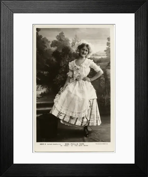 Framed Print : Phyllis Dare Framed Print : Phyllis Dare