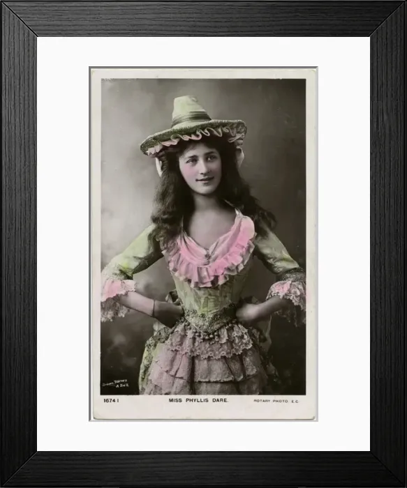 Framed Print : Phyllis Dare Framed Print : Phyllis Dare
