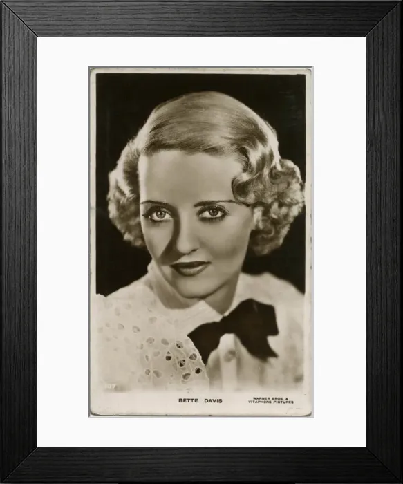 Framed Print : Bette Davis Framed Print : Bette Davis
