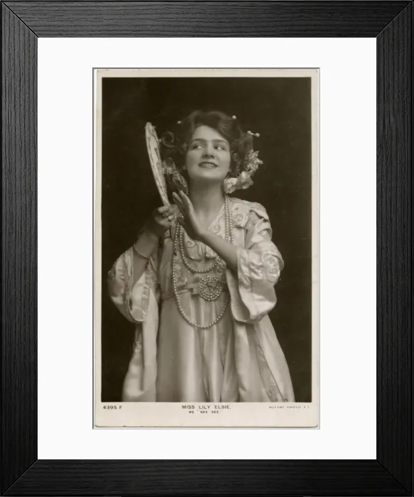 Framed Print : Lily Elsie Framed Print : Lily Elsie