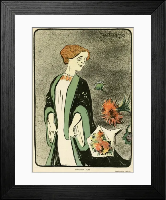 Framed Print : Eleonora Duse Framed Print : Eleonora Duse