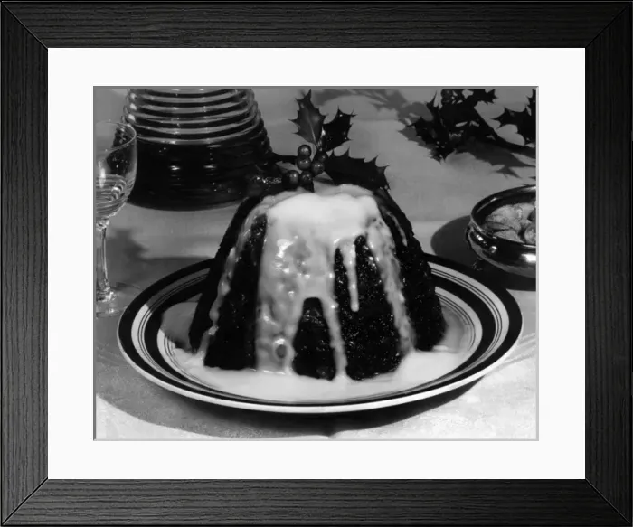Framed Print : Christmas Pudding / Photo Framed Print : Christmas Pudding / Photo