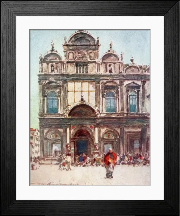 Framed Print : Venice / St Marks School Framed Print : Venice / St Marks School