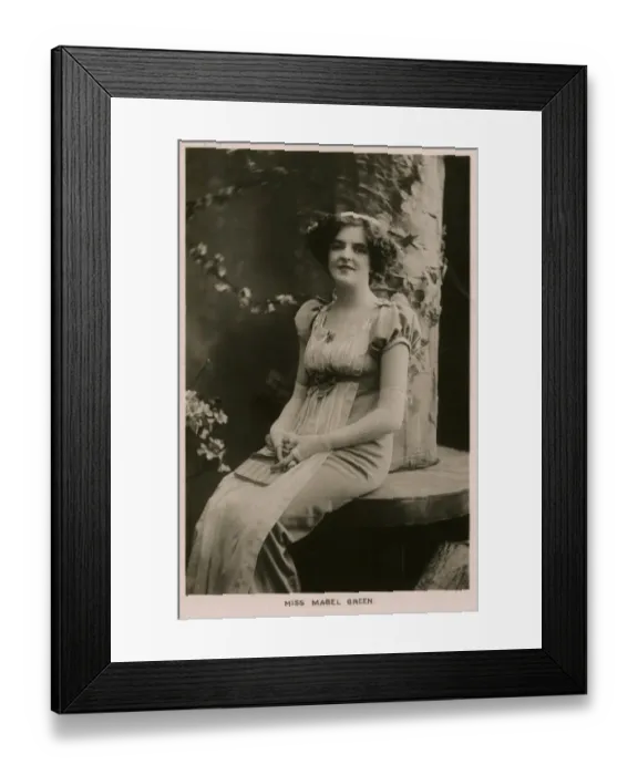 Framed Print : Mabel Green Framed Print : Mabel Green