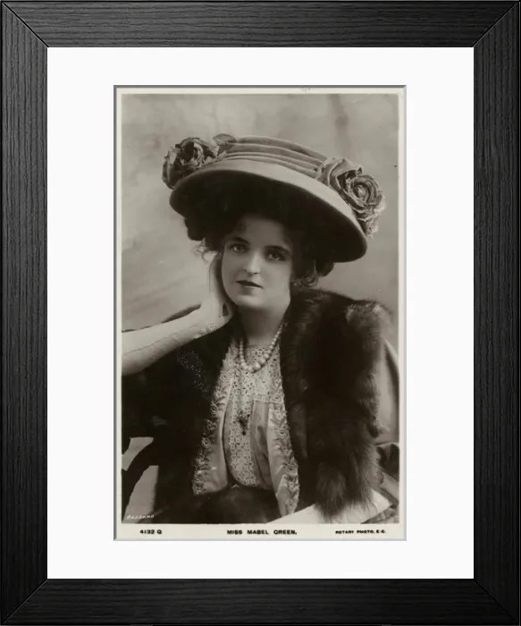 Framed Print : Mabel Green Framed Print : Mabel Green