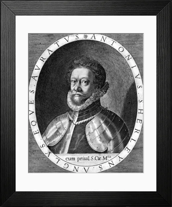 Framed Print : Sir Anthony Shirley