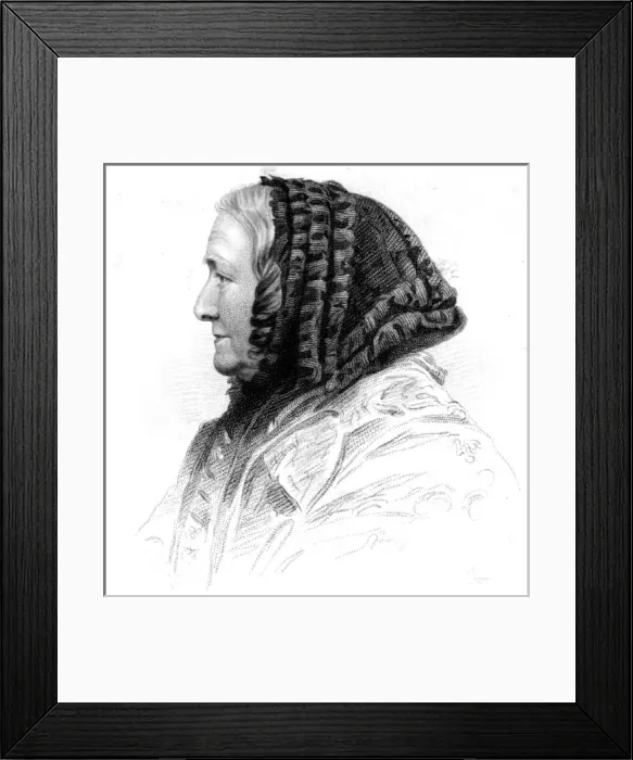 Framed Print : Anna Brownell Jameson Framed Print : Anna Brownell Jameson