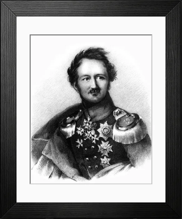 Framed Print : Hermann Puckler-Muskau Framed Print : Hermann Puckler-Muskau