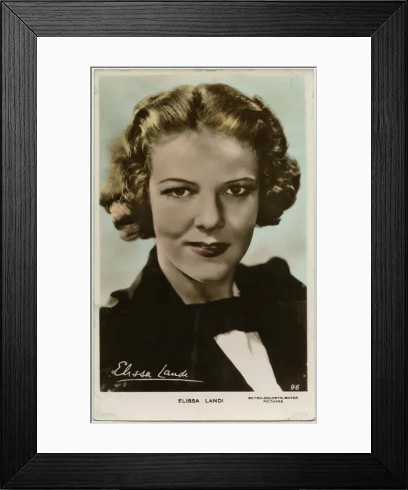 Framed Print : Elissa Landi Framed Print : Elissa Landi