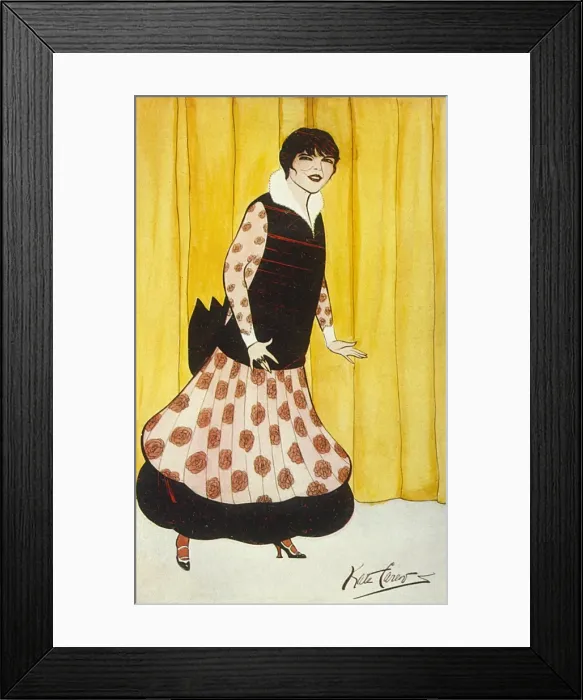 Framed Print : Eva Lavalliere / Carew Framed Print : Eva Lavalliere / Carew