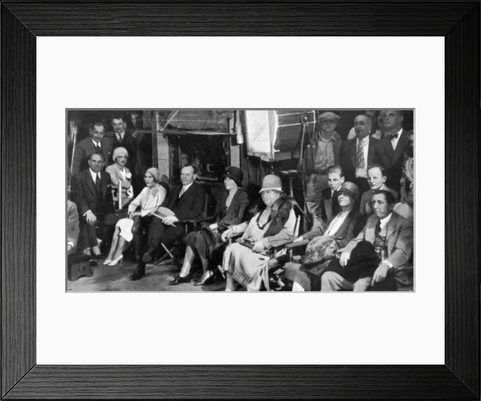 Framed Print : Coolidge in Hollywood Framed Print : Coolidge in Hollywood